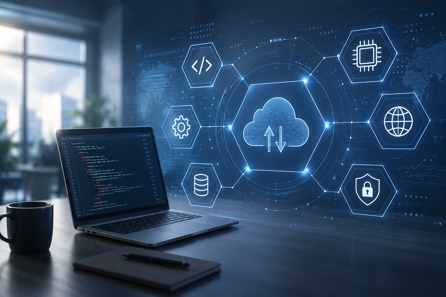 Web Application Development case study visual